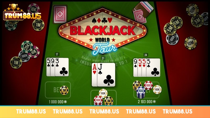 Blackjack Trum88 là một game bài phổ biến